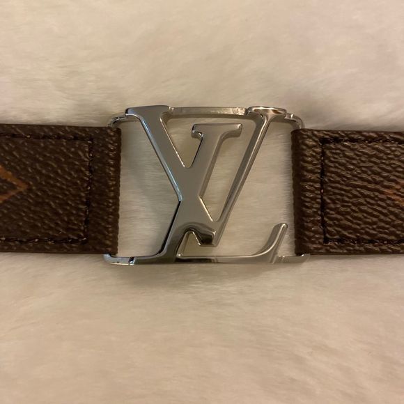 Upcycled Leather Luxury Bracelet Handmade - Picture 4 of 4